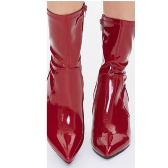 forever 21 latex heels with clear heel - Picture 4 of 4